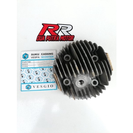 cover blok block kop busi cylinder silinder head hed seher piston vespa super sprint px pxe px150 15