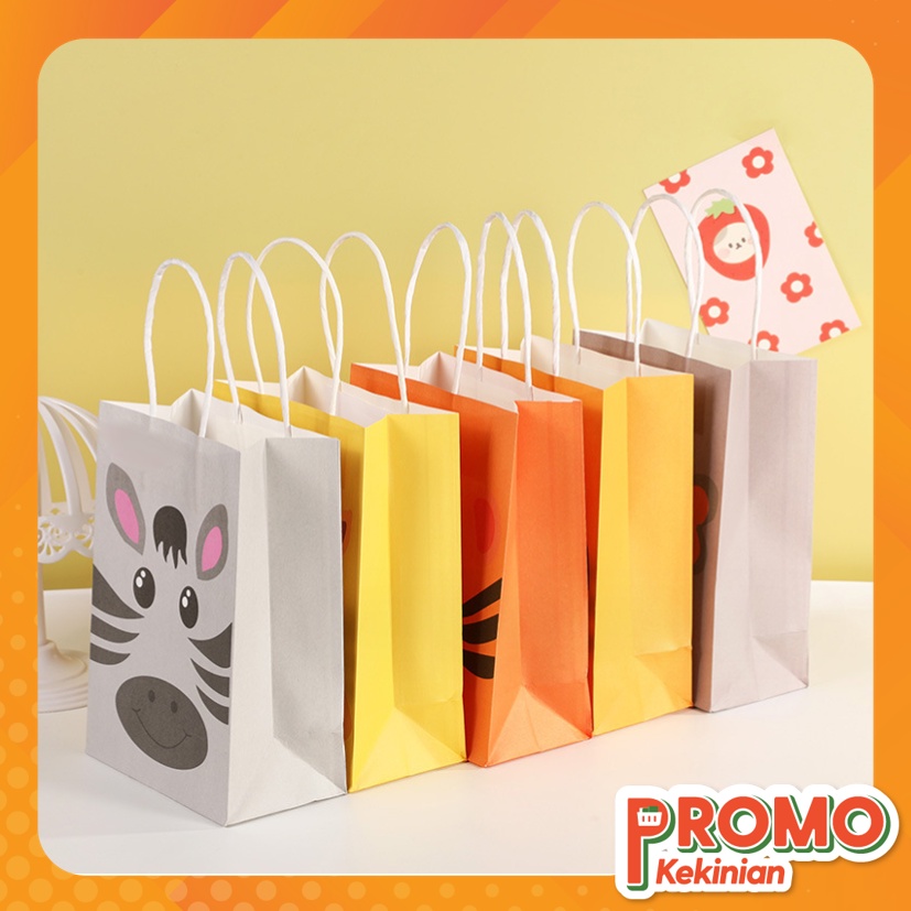 

Promo Kekinian - 6049 Paper Bag Ulang Tahun / Goodie Bag Ulang Tahun / Goodie Bag Tema Animal / Paper Bag Hadiah / Paper Bag Motif Animal