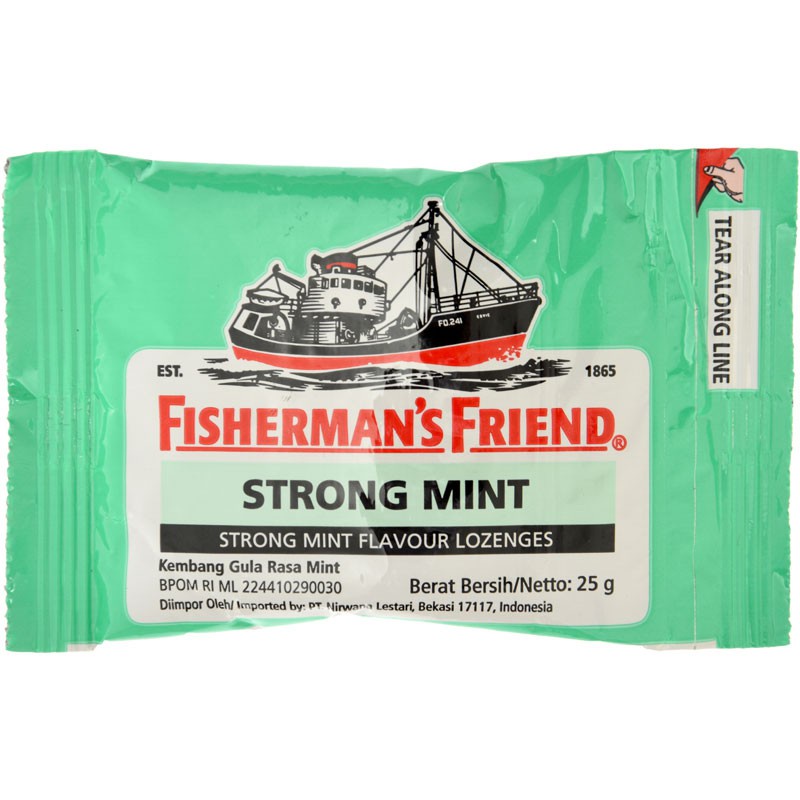 

FISHERMAN'S FRIEND Strong Mint 25g