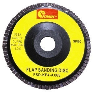 KINIK Flap Sanding Disc / Amplas Susun 4" 4 inch 4in A320 Grit 320