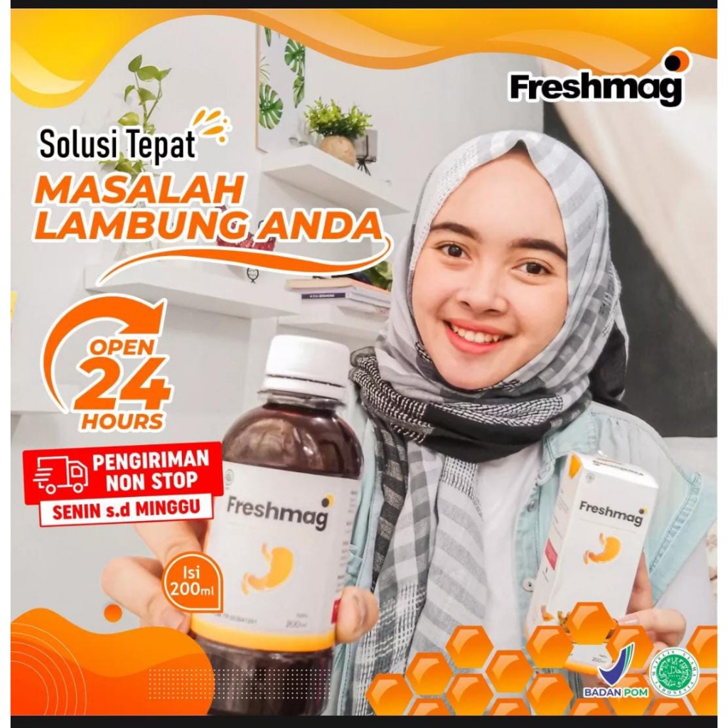 

Freshmag - Fresh Maag Presmag Madu Herbal Alami Atasi Masalah Lambung Gerd Infeksi