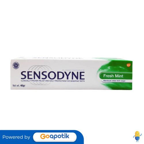 Sensodyne Freshmint Pasta Gigi 40 Gram Tube
