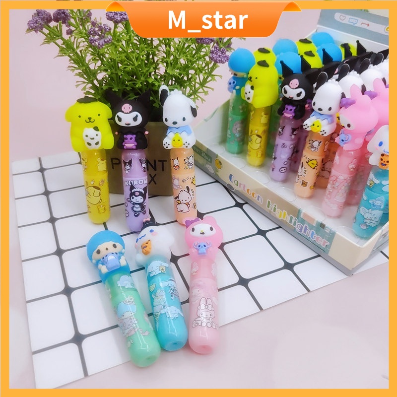 

Stabilo Boneka Sanrio Unicorn Kuromi / Highlighter Fancy Karakter Lucu / Penanda Stabilo Hilighter