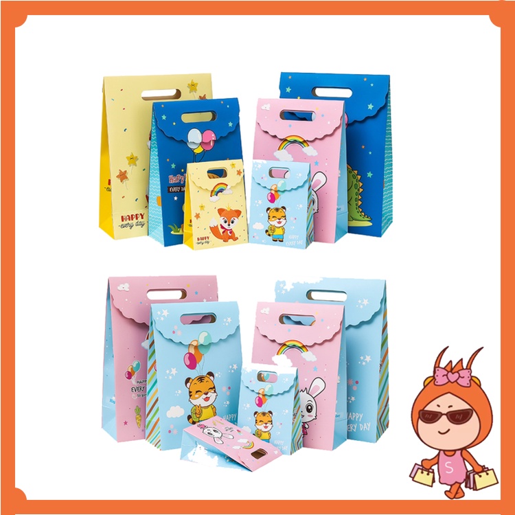 

Reseller Welcome - 6041 Goodie Bag Karakter Animal / Tas Ulang Tahun Lucu / Tas Bingkisan Ulang Tahun / Paper Bag Bingkisan / Goodie Bag Lucu