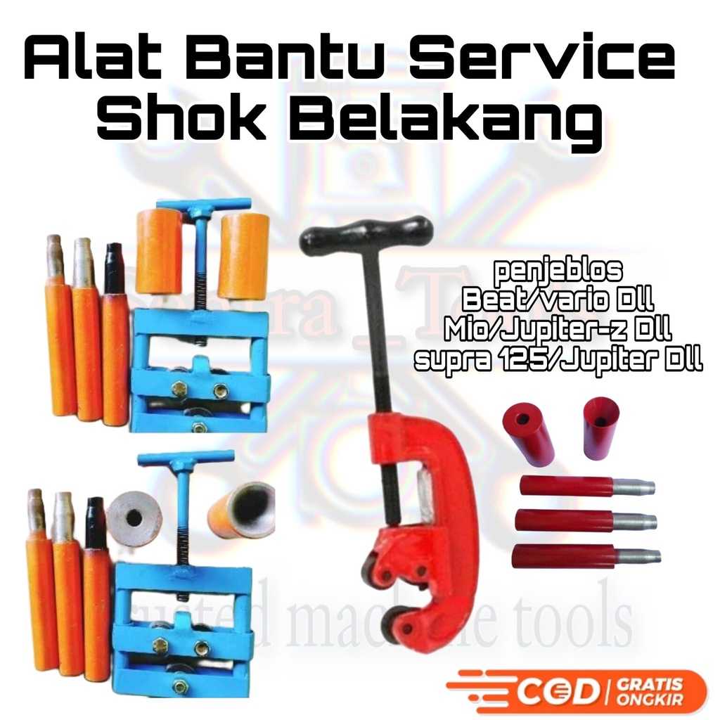 Alat Bantu Service Shock Belakang | Buka Pasang Seal Shock