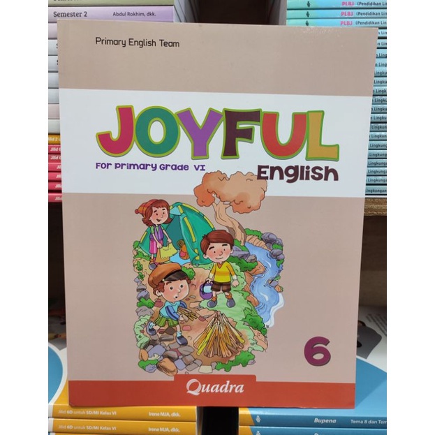 Buku JOYFUL English Untuk SD kelas 6 Quadra