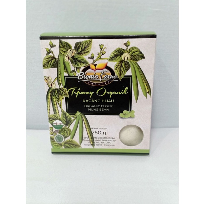 

[Big Sale] Bionic Farm - Tepung Kacang Hijau Organik - 200 gr