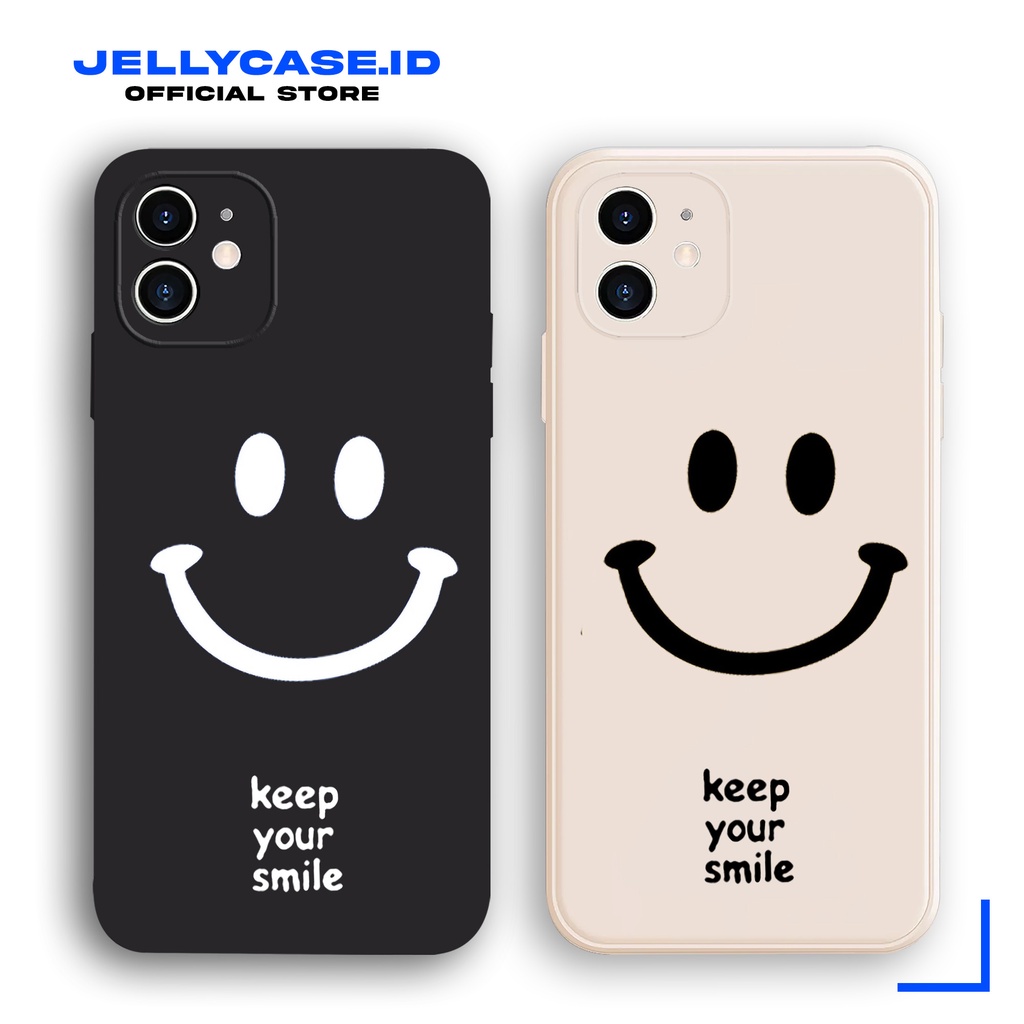 Soft Case Infinix Note 30 Hot30 Smart 7 Smart5 Hot10Play Hot 9 Play Note12 JE002 Keep Smile Softcase HP Aesthetic Casing Jelly Anime Kartun CameraPro