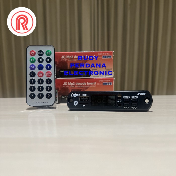 MODUL KIT BLUETOOTH AMPLIFIER MP3 RADIO FM SPEAKER USB SD CARD AUX R27