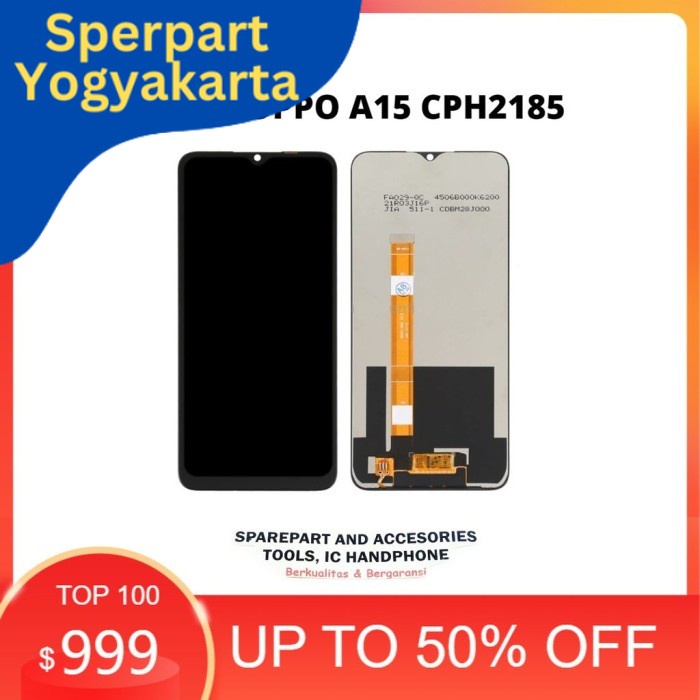 LCD OPPO A15 CPH2185 FULLSET ORIGINAL