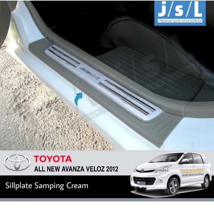 Toyota All New Avanza Veloz 2012 Sillplate Samping Cream JSL SP2