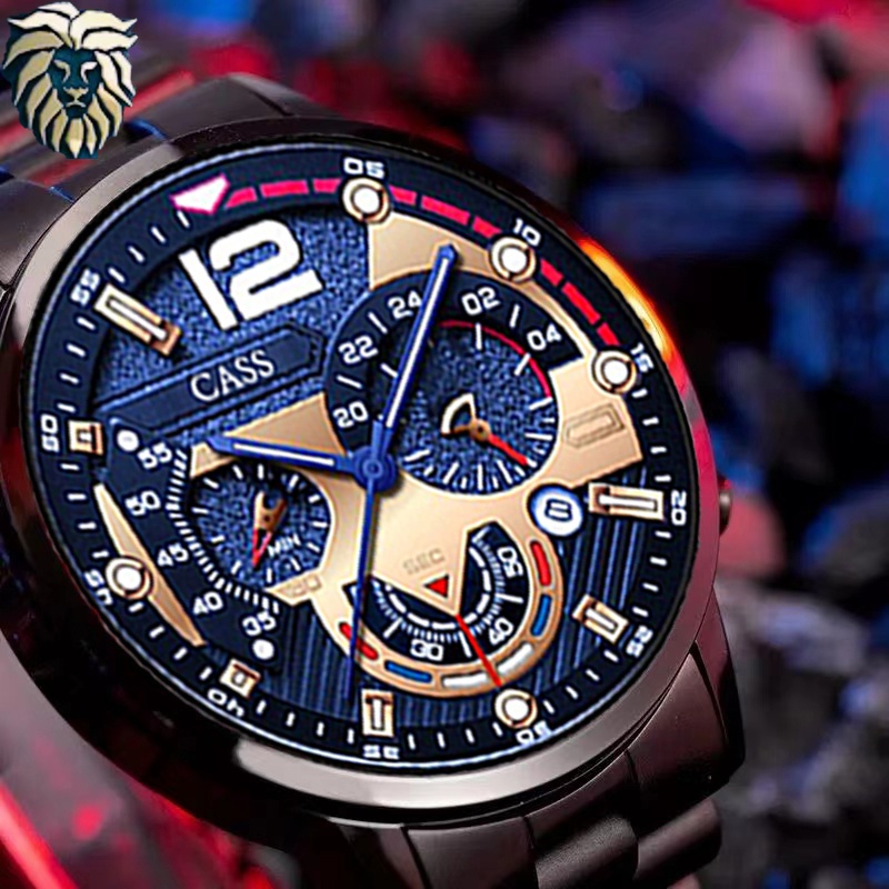 COD Jam Tangan Pria  Arloji kedap air bisnis waktu luang terbaru  Jam Tangan Pria Seiko Original