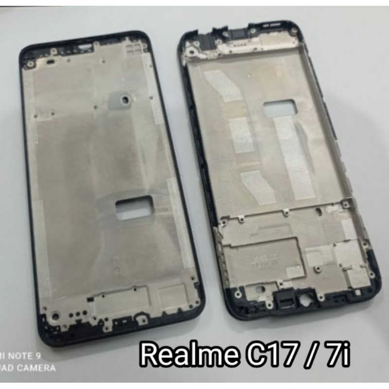 Frame tulang Lcd Realme C17 / Realme 7i Tulang tengah tatakan Lcd