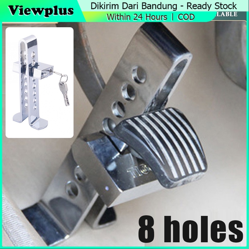 Kunci Gembok Pedal Gas Kopling Mobil Pengaman Baja Anti Maling kopling Universal / Kunci Pengaman Mo