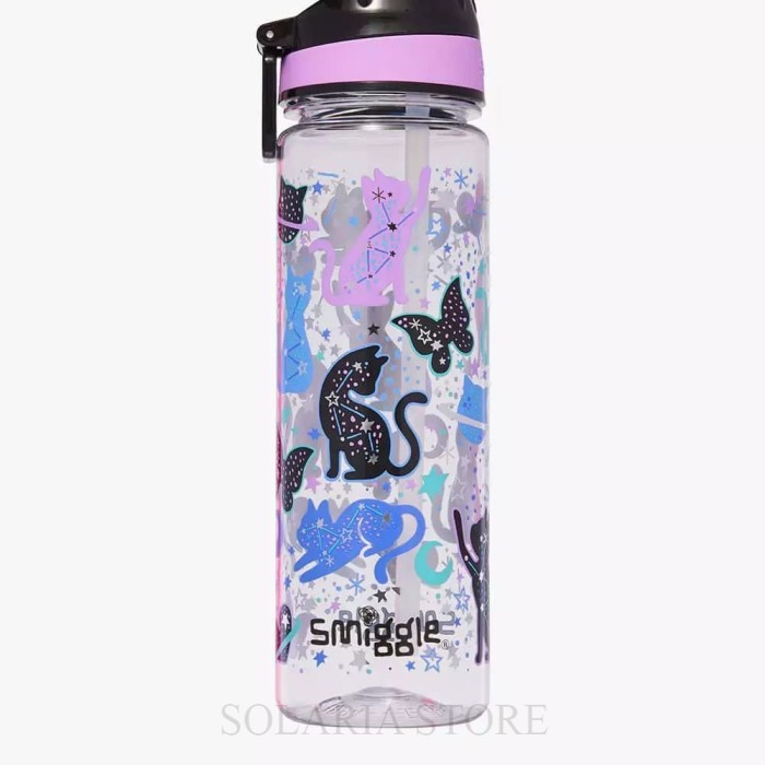 Smiggle Botol Minum Starry Cat / Flaminggo/ kado