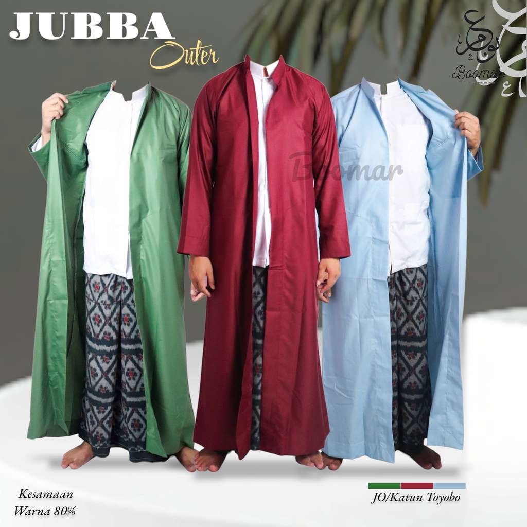 Jubba Outer Pria Luaran Gamis Exclusive Boomar