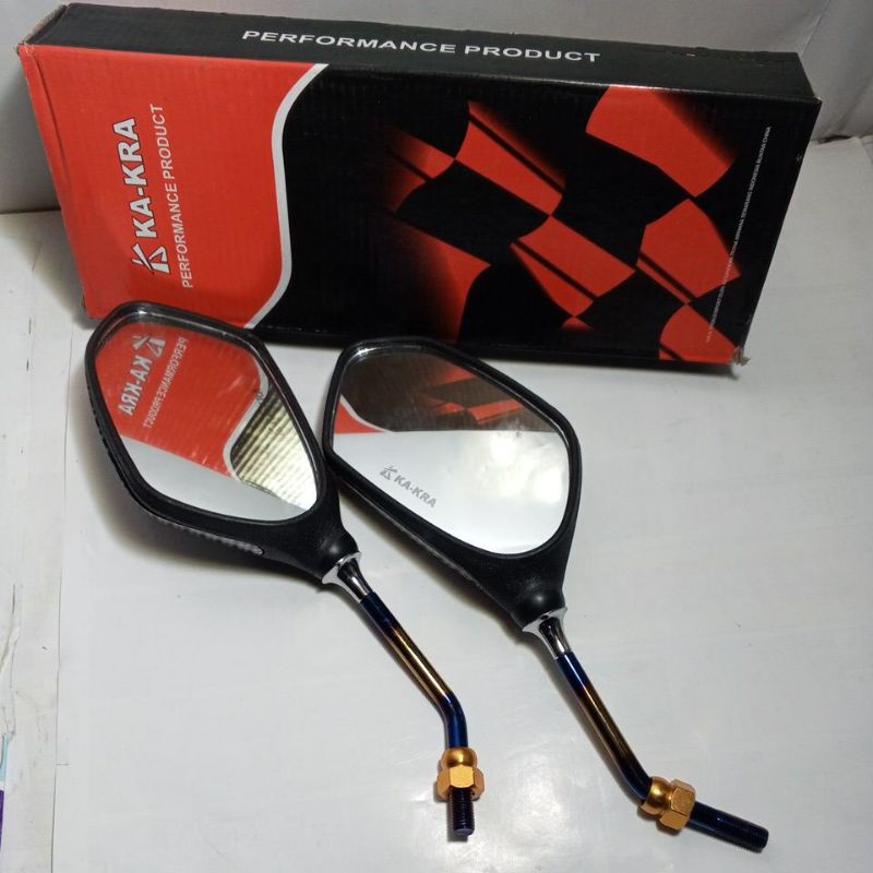 SPION SUPRA X 125/REVO TANGKAI 2 TONE BY KA-KRA Rossi variasi & sparepart