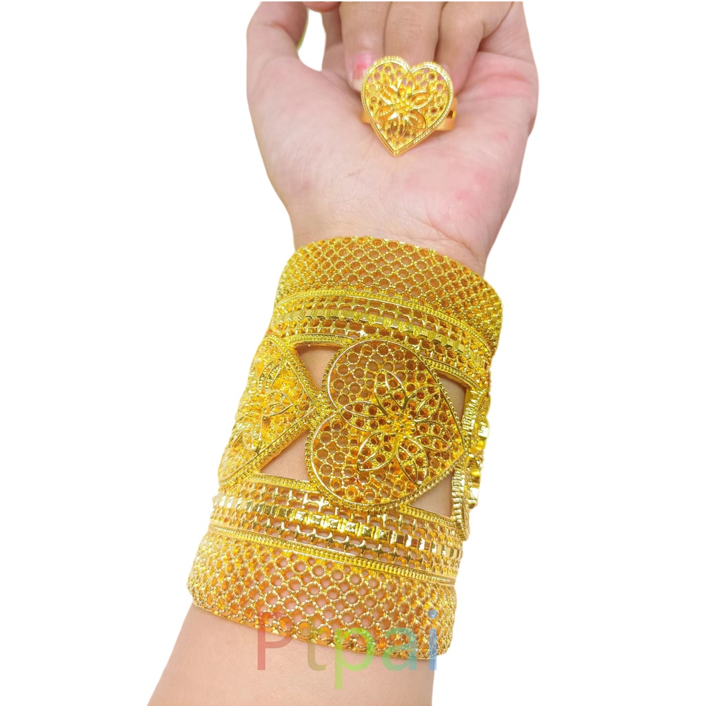 Gelang Kendari Terbaru xuping perhiasan lapis Emas 24k
