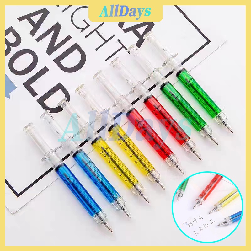 

Pulpen Suntik Cair Souvenir Bolpoin Jarum Suntik
