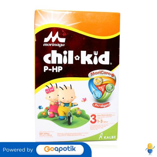 

Morinaga Chil Kid P-Hp 3 Susu Pertumbuhan Usia 1-3 Tahun 800 Gram Dus