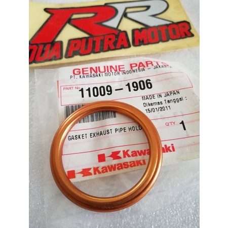 paking packing gasket asbes kuningan knalpot original ori kawasaki moge kz 1000 kz1000 p kz1000p pol