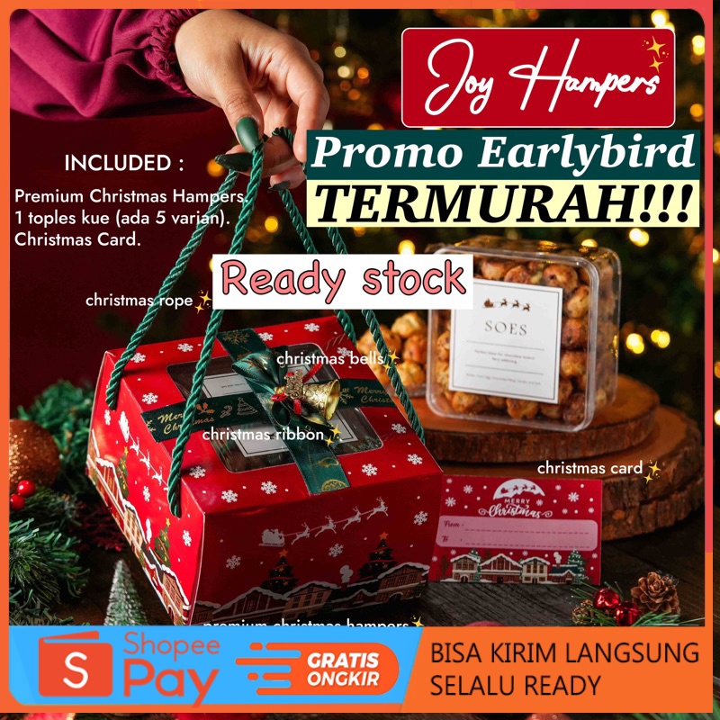 

Diskon Natal CHRISTMAS HAMPERS / PREMIUM HAMPERS NATAL / GIFT BOX NATAL / KADO NATAL / HADIAH NATAL / CHRISTMAS GIFT / PARSEL NATAL Promo 12.12