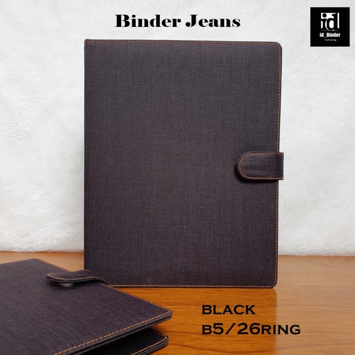 

BINDER LEVIS WARNA HITAM A5 DAN B5 - A5
