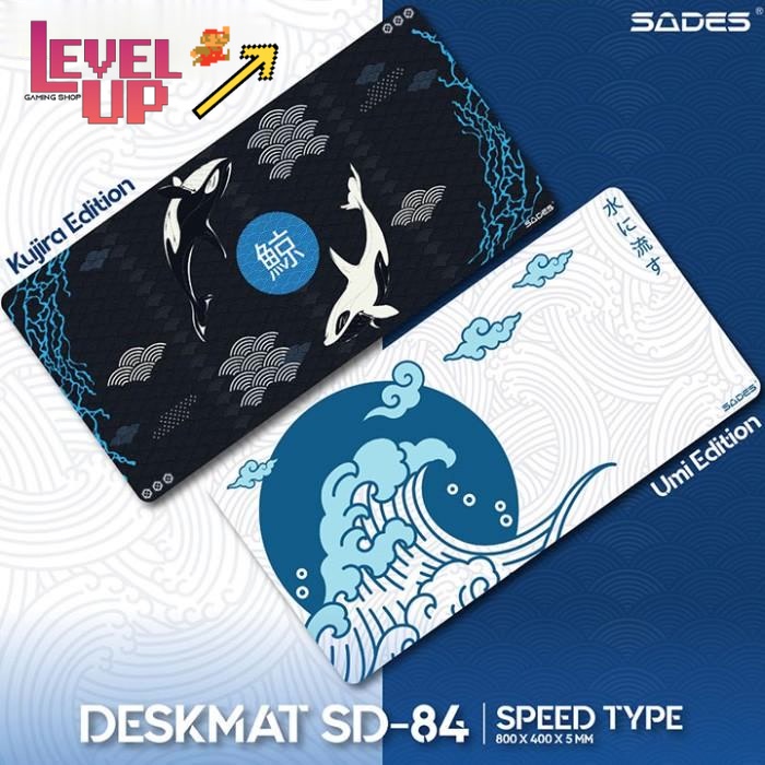 Sades SD84 / SD-84 Kujira / Umi edition XL Gaming Mousepad Deskmat