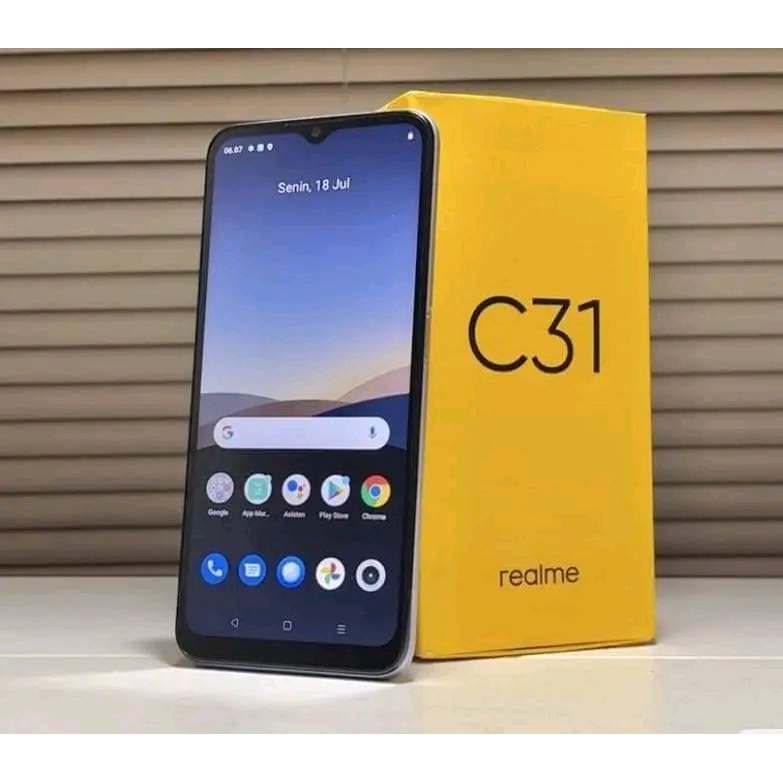 REALME C31 RAM 464 Nominus masih mulus  second  hp casan