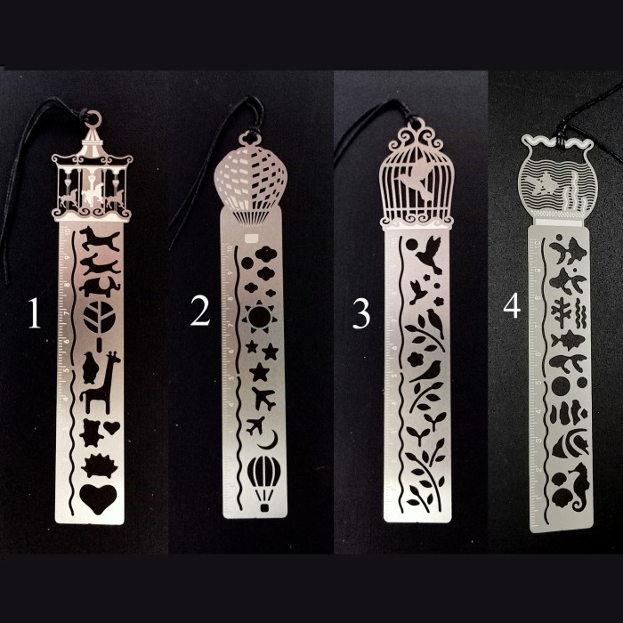 

bookmark penggaris besi cantik merry go round balon udara sangkar
