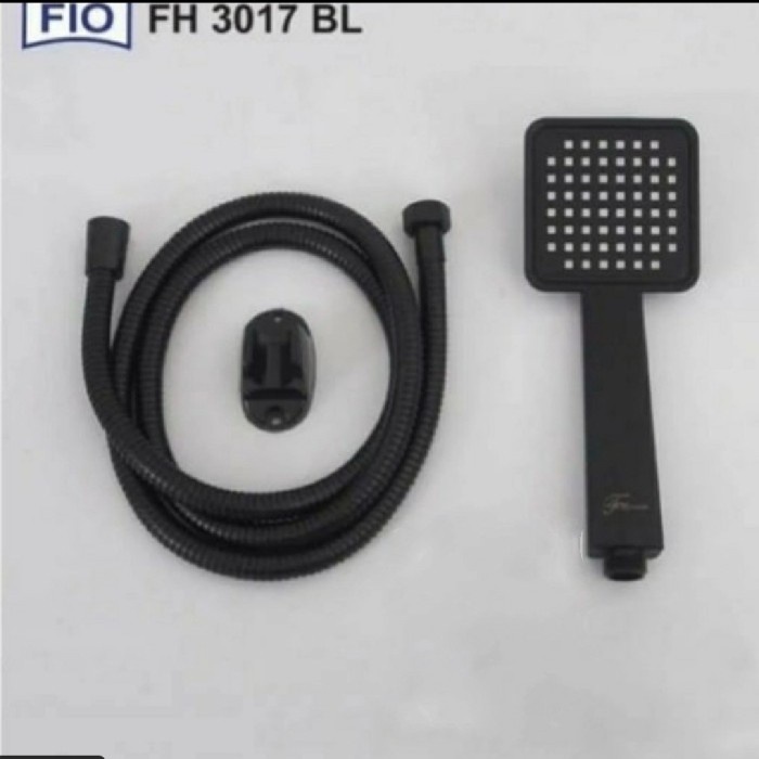 Hand Shower Fiorentino full hitam / Shower Mandi