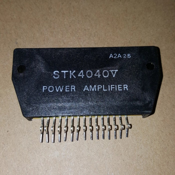 Terlengkap Part Tool STK4040 MK V IC elektro Transistor F.Shop