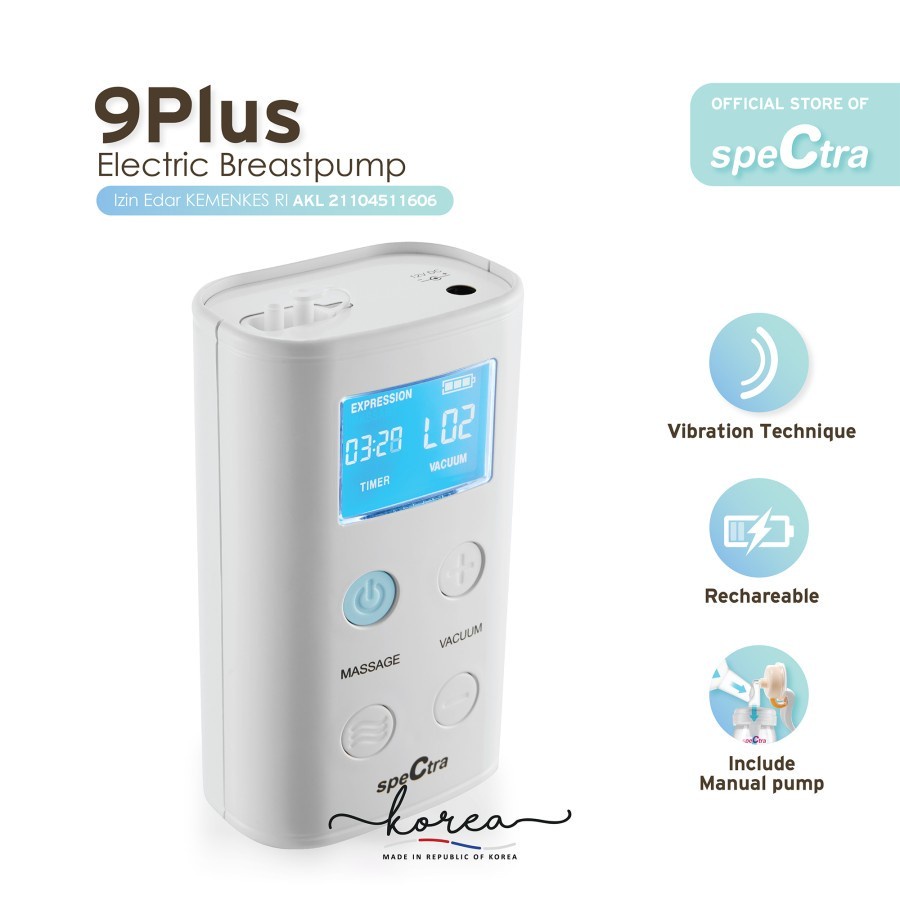 Breast Pump Spectra 9 Plus Advanced Dual Pump 9+