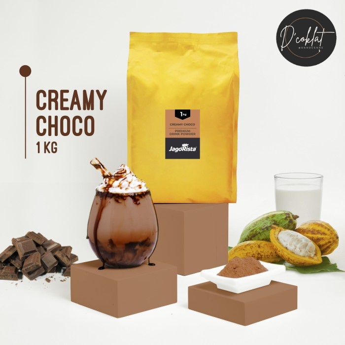 

1 Kg - Creamy Choco - Premium Bubble Drink Powder