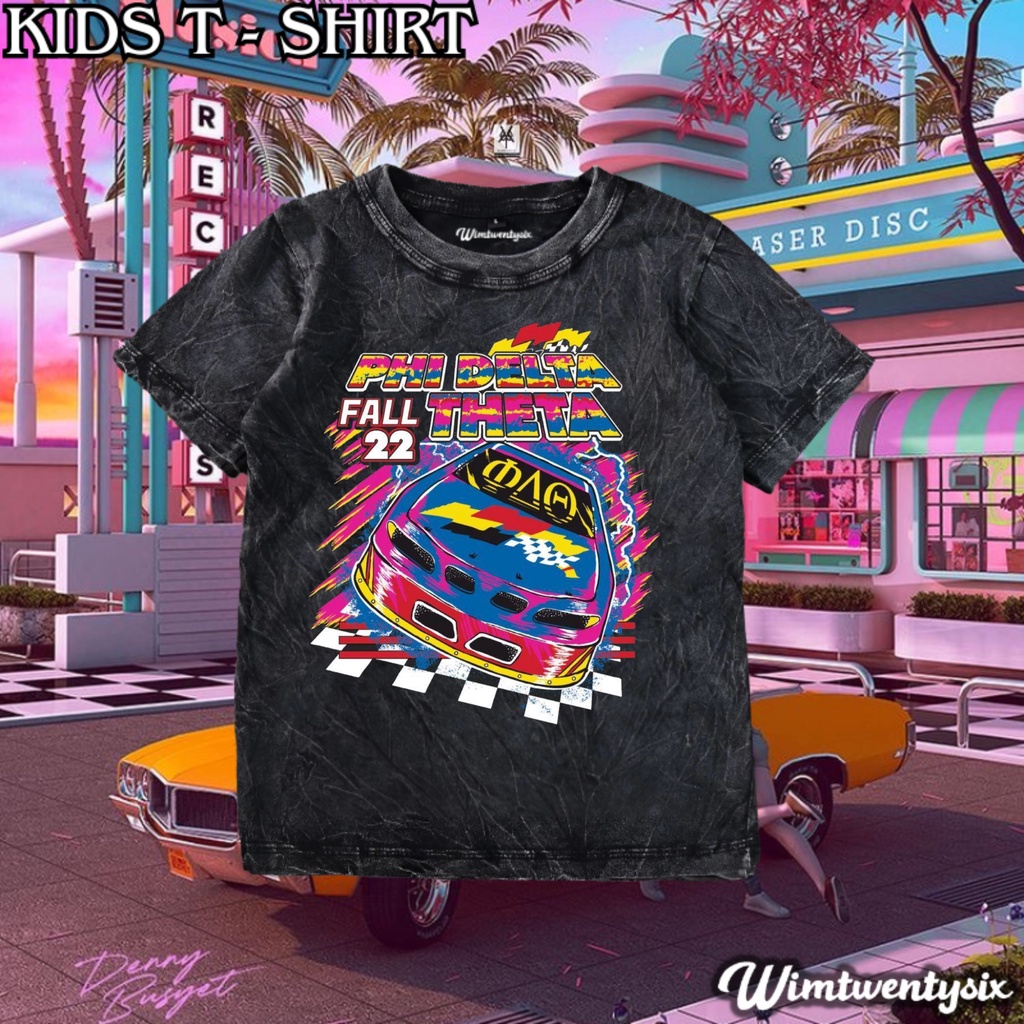 kaos nascar washing vintage tee | kaos anak | baju anak