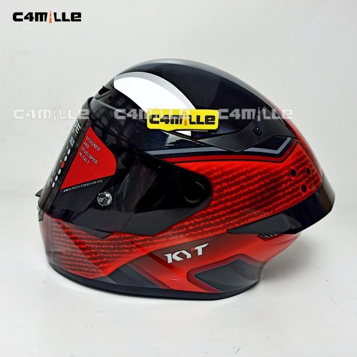 HELM KYT TT COURSE MARVEL DEADPOOL FULL FACE - M