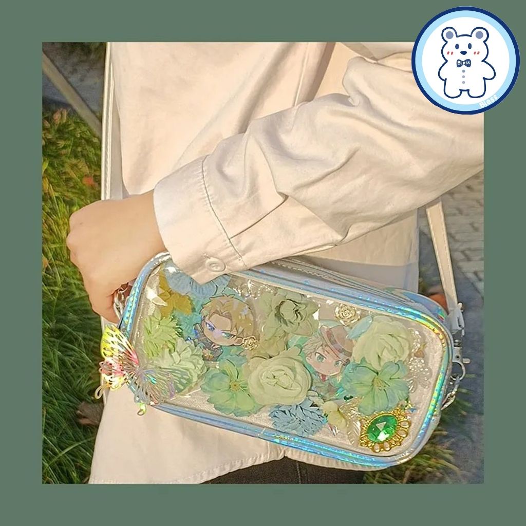 

Original laser shoulder bag badge, bar bag, stroller blind box, pain bag, pencil case