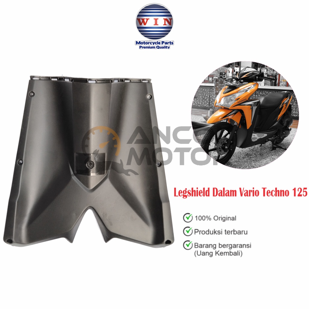 

Win Legshield Vario 125 KZR Dashboard Bawah Motor Cover Kunci Kontak