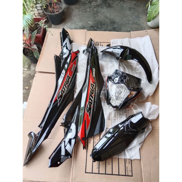 BISA COD Cover body bodi halus full set tanpa sayap depan SUZUKI SATRIA F FU FL FACELIT FACE LIFT FA