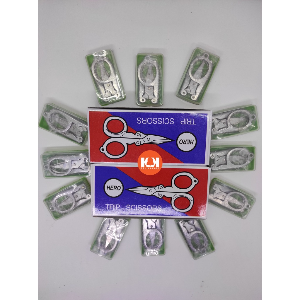 

GUNTING LIPAT KECIL / GUNTING LIPAT STAINLESS / TRIP SCISSORS