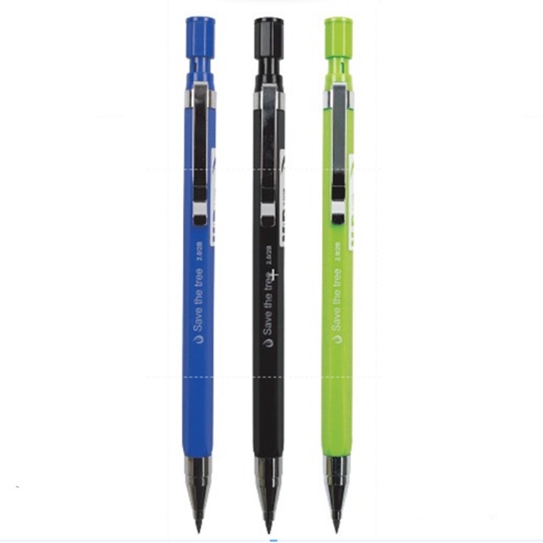 

M&G Pensil Mekanik Mechanical Pencil 2.0mm 2B HAMP 0653 FREE REFILL LEAD 6 PCS