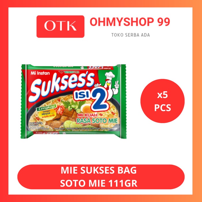 

Mie Sukses Soto Mie 5x111gr