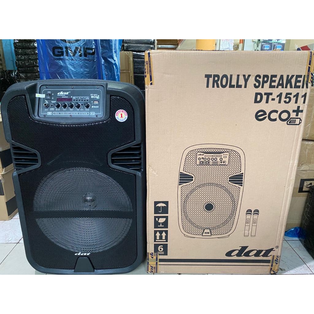 Speaker Portable DAT DT 1511 15 INCH