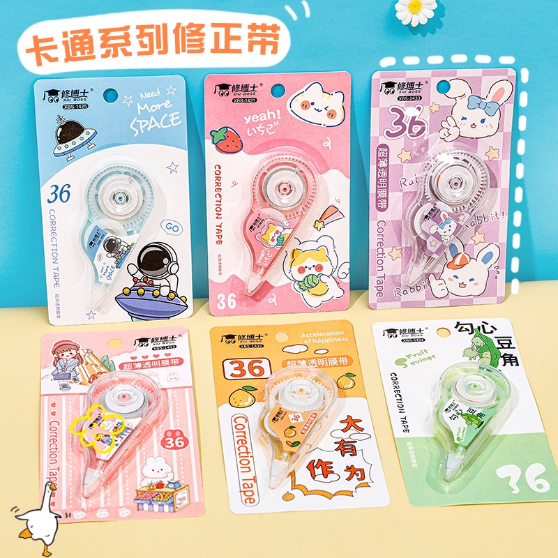 

STIPO TIP EX KERTAS FANCY CORRECTION TAPE CUTE 36M TIP-X KERTAS ROLL TIPEX MURAH