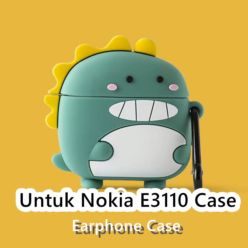 Discount Untuk Nokia E3110 Case Trendi Kartun Beruang kue Soft Silicone Earphone Case Cover NO.2