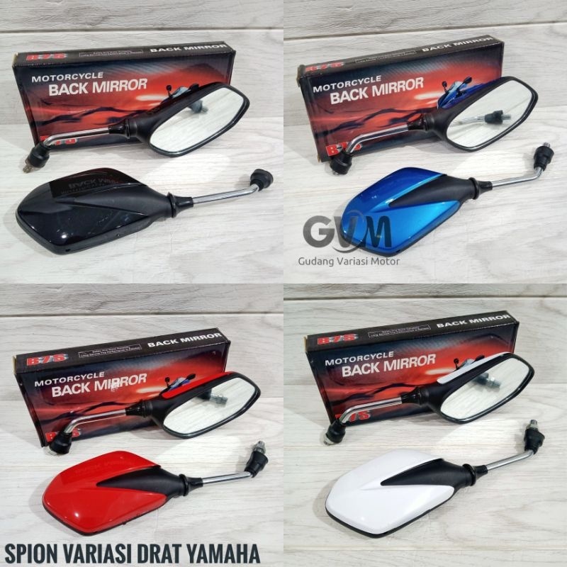 SPION VARIASI KACA PUTIH DRAT YAMAHA NMAX JUPITER MX