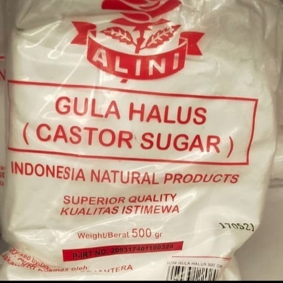 

Alini gula halus castor sugar 500gr