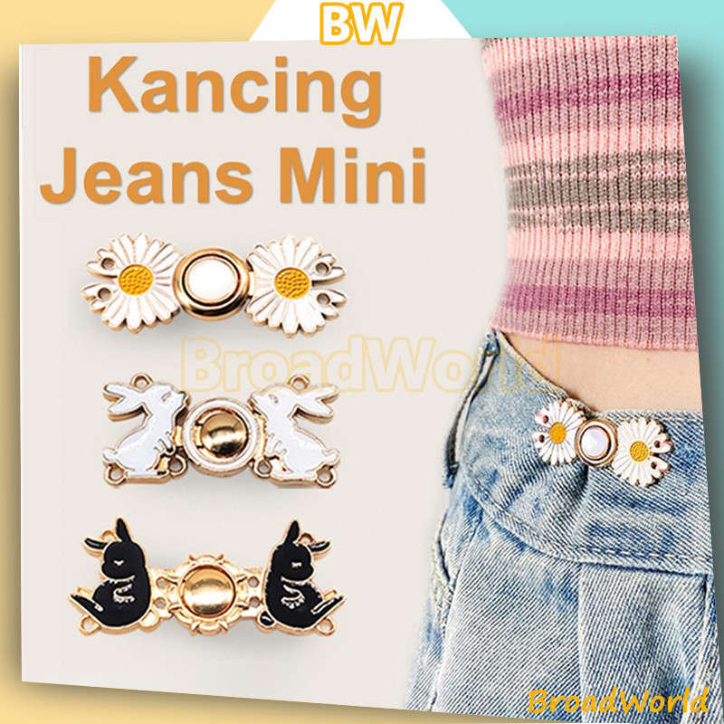 Kancing Jeans Simple Karakter Kait Pengecil / Kancing Pengecil Celana Jeans
