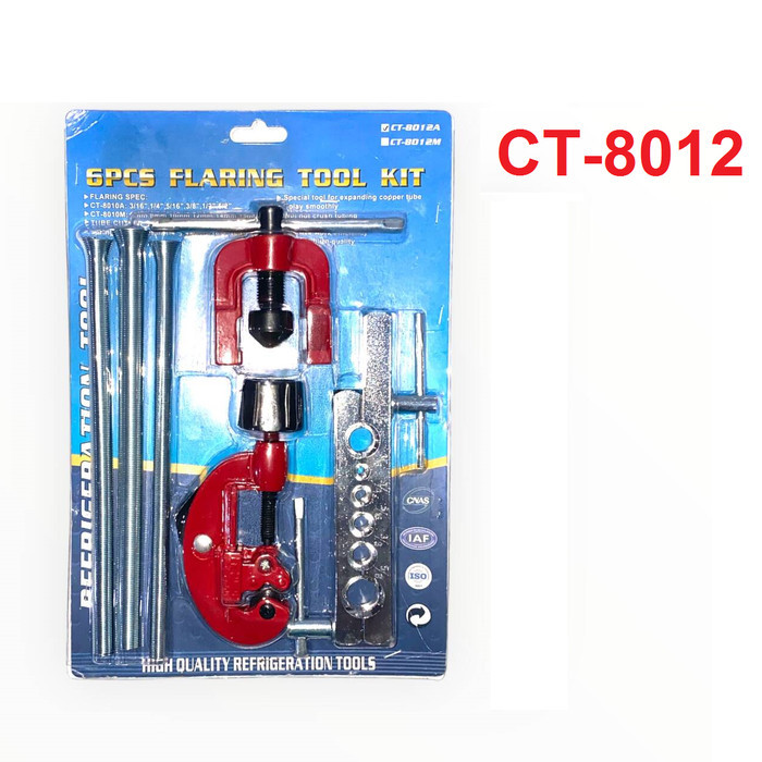 

AC00 CT-8012 CT-195 Cutter Pipa AC Flaring Tool AC Single CT 195 Cutter Mini Tube Cutter CT 8012 - CT-1802