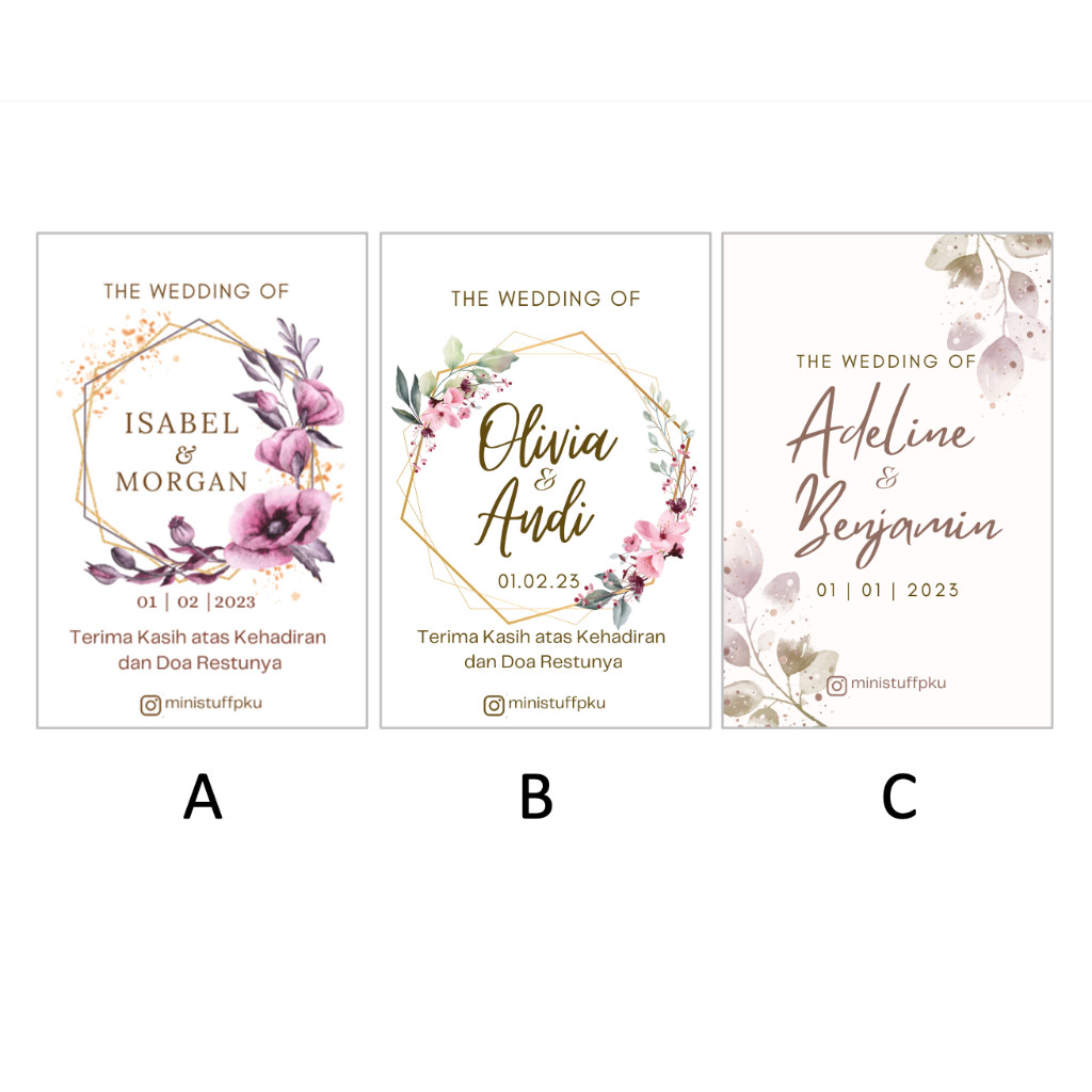 [SDW] pekanbaru/KARTU SOUVENIR UCAPAN TERIMA KASIH